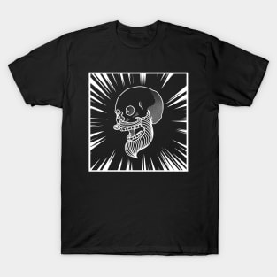 Hipster Skull T-Shirt